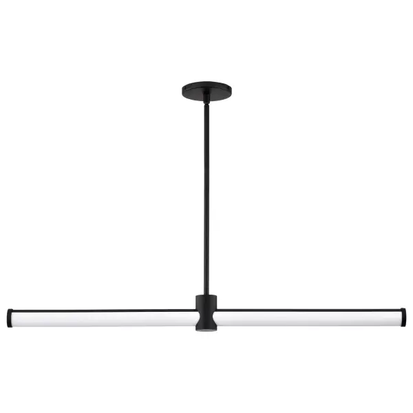 Bowman 36-Inch LED Island Pendant in Matte Black - Image 9