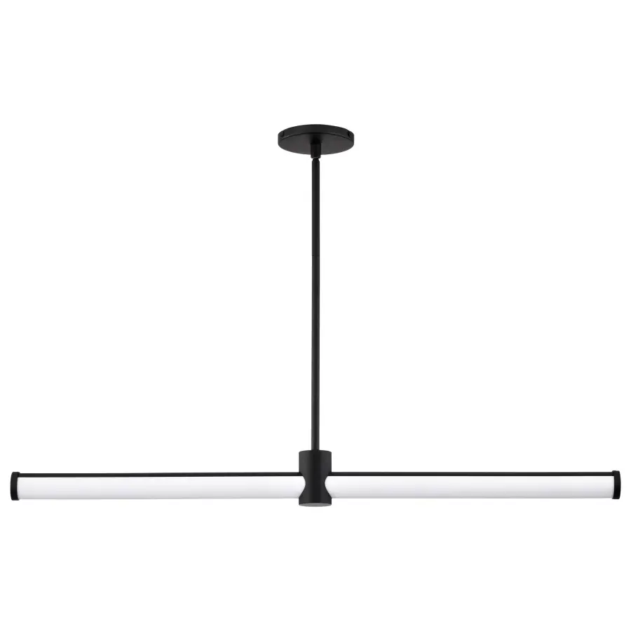 Bowman 36-Inch LED Island Pendant in Matte Black - Image 9