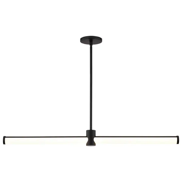 Bowman 36-Inch LED Island Pendant in Matte Black - Image 10