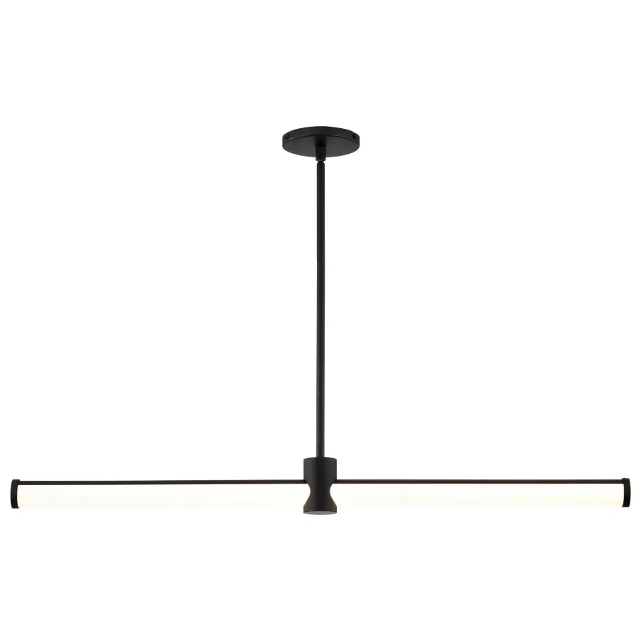 Bowman 36-Inch LED Island Pendant in Matte Black - Image 10