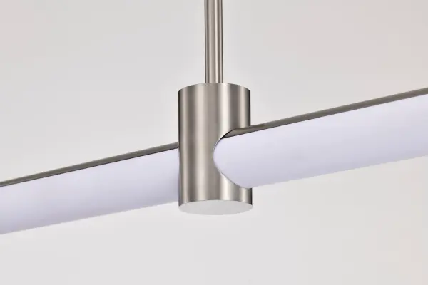 Bowman 36-Inch LED Island Pendant in Brushed Nickel - Image 13