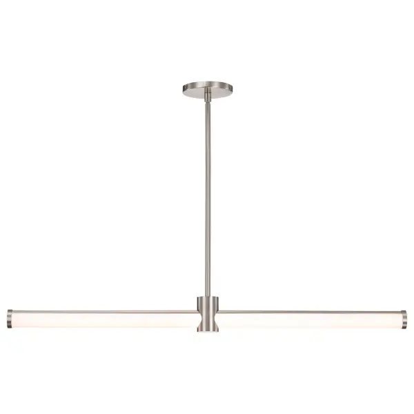 Bowman 36-Inch LED Island Pendant in Brushed Nickel - Image 10
