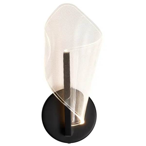 Sedona 13" LED Wall Sconce in Matte Black - Image 12