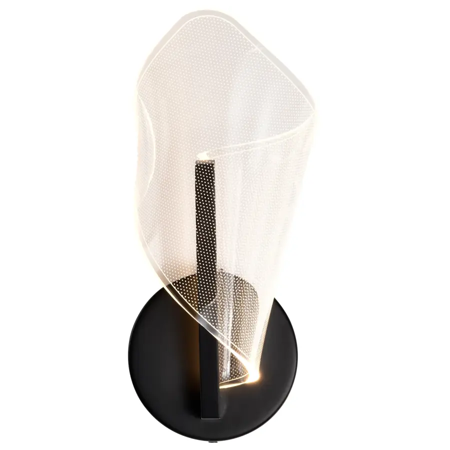 Sedona 13" LED Wall Sconce in Matte Black - Image 12
