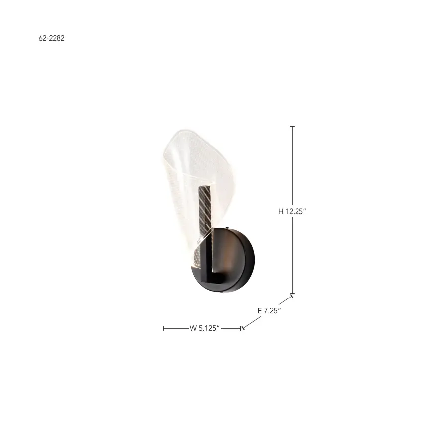 Sedona 13" LED Wall Sconce in Matte Black - Image 22
