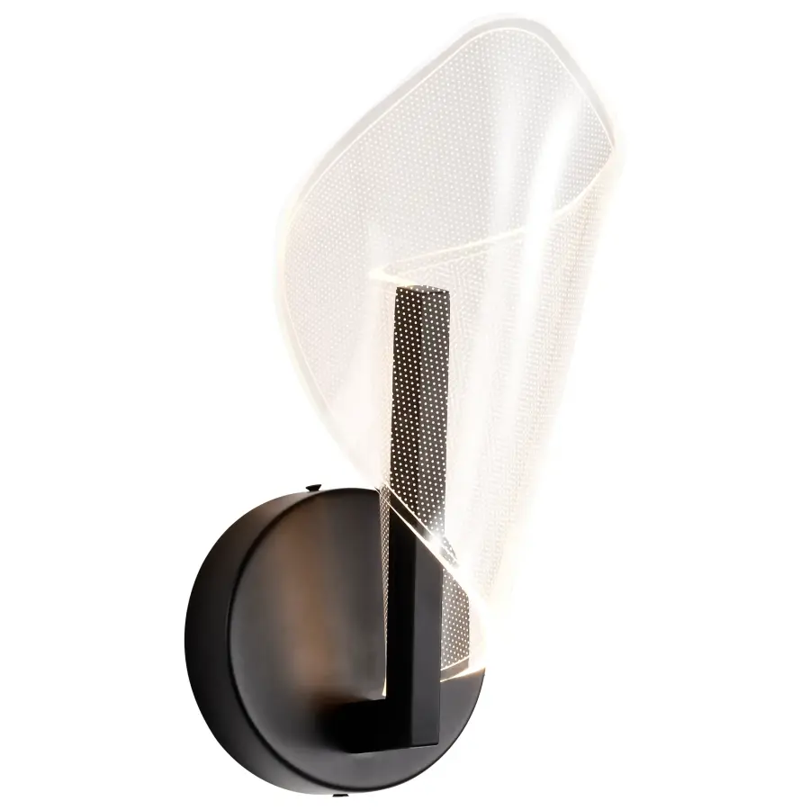 Sedona 13" LED Wall Sconce in Matte Black - Image 4