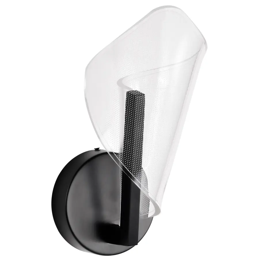 Sedona 13" LED Wall Sconce in Matte Black - Image 5