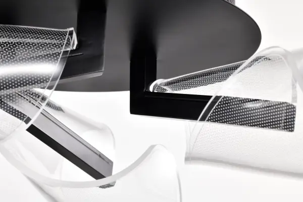 Sedona 22-Inch LED Flush Mount in Matte Black - Image 12