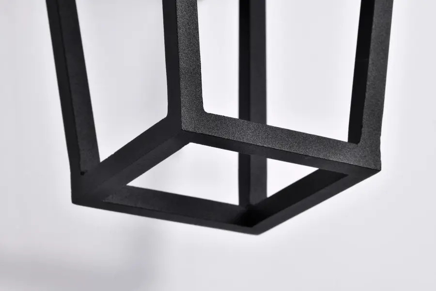Colt LED Small Outdoor Wall Lantern in Matte Black - Image 14