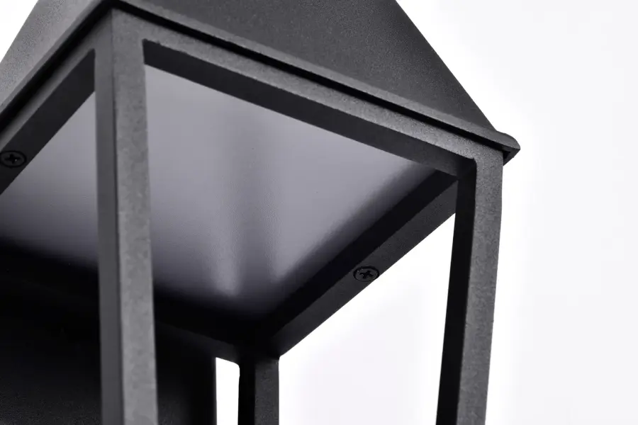 Colt LED Small Outdoor Wall Lantern in Matte Black - Image 15