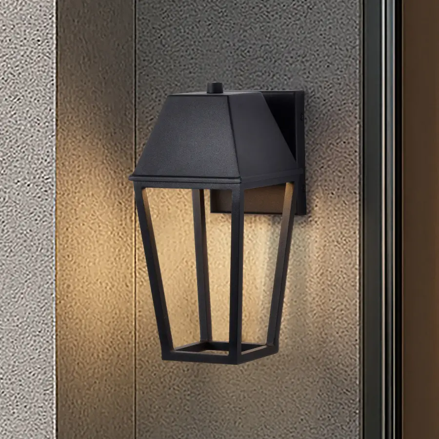 Colt LED Small Outdoor Wall Lantern in Matte Black - Image 19