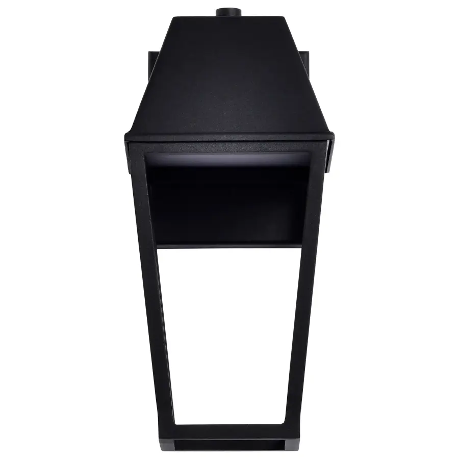 Colt LED Small Outdoor Wall Lantern in Matte Black - Image 7