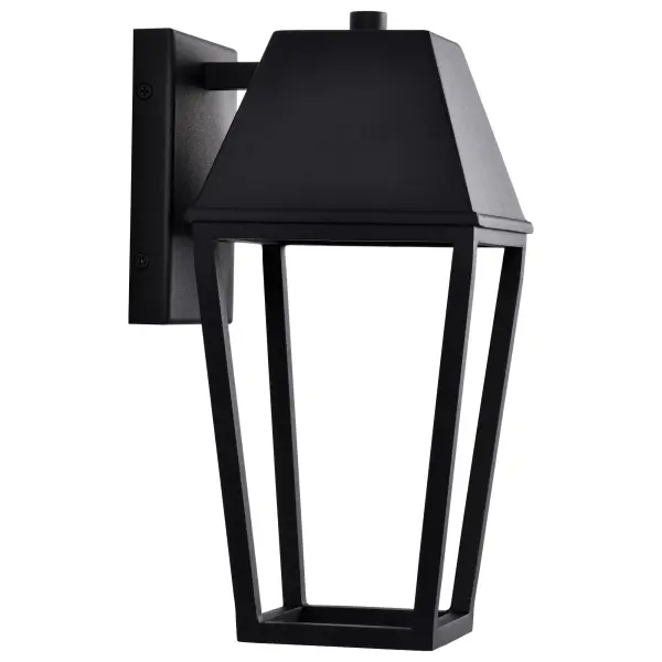 Colt LED Small Outdoor Wall Lantern in Matte Black - Image 9