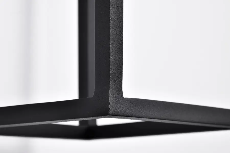 Colt Large LED Outdoor Wall Lantern in Matte Black - Image 15