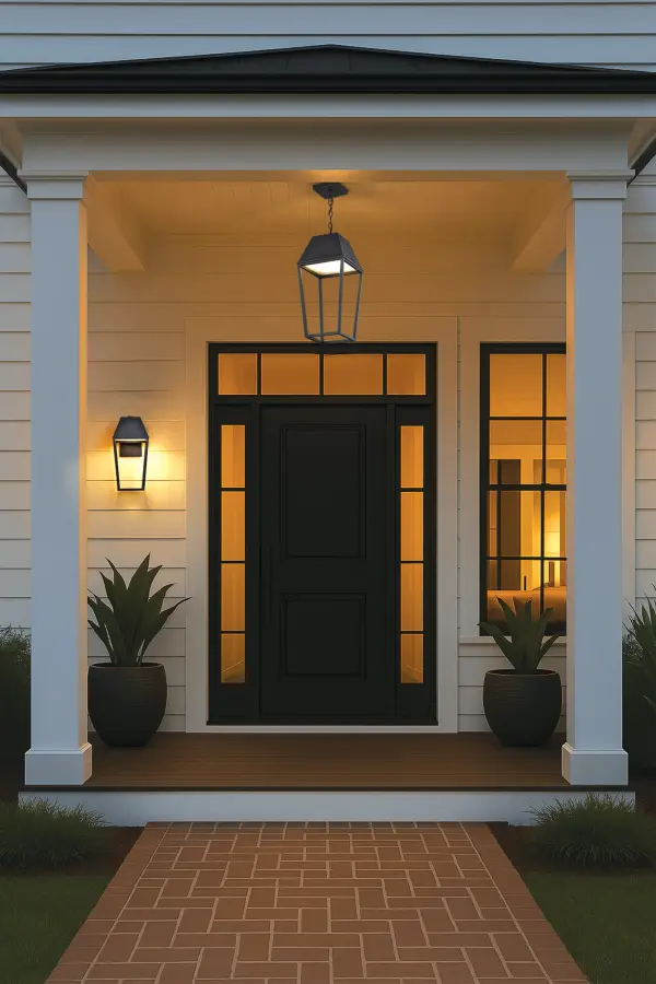 Colt Large LED Outdoor Wall Lantern in Matte Black - Image 22