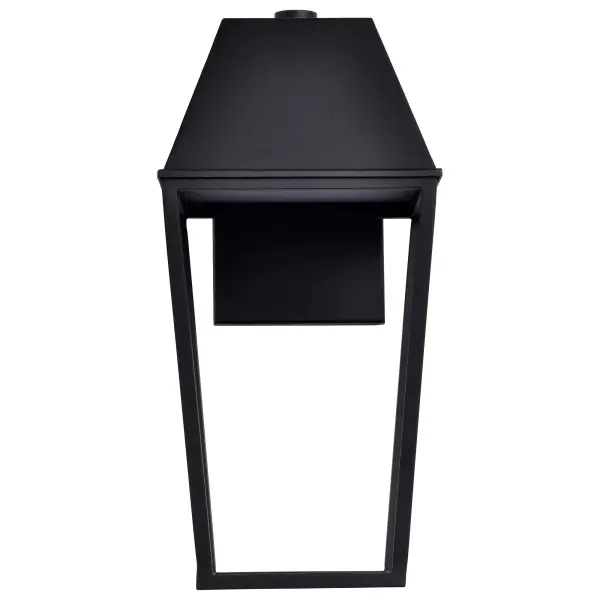 Colt Large LED Outdoor Wall Lantern in Matte Black - Image 7