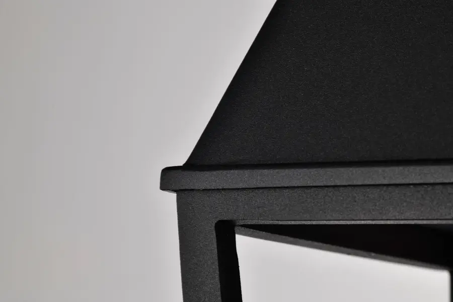 Colt LED Outdoor Post Lantern in Matte Black - Image 14