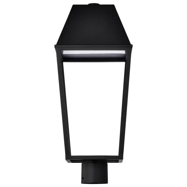 Colt LED Outdoor Post Lantern in Matte Black - Image 7