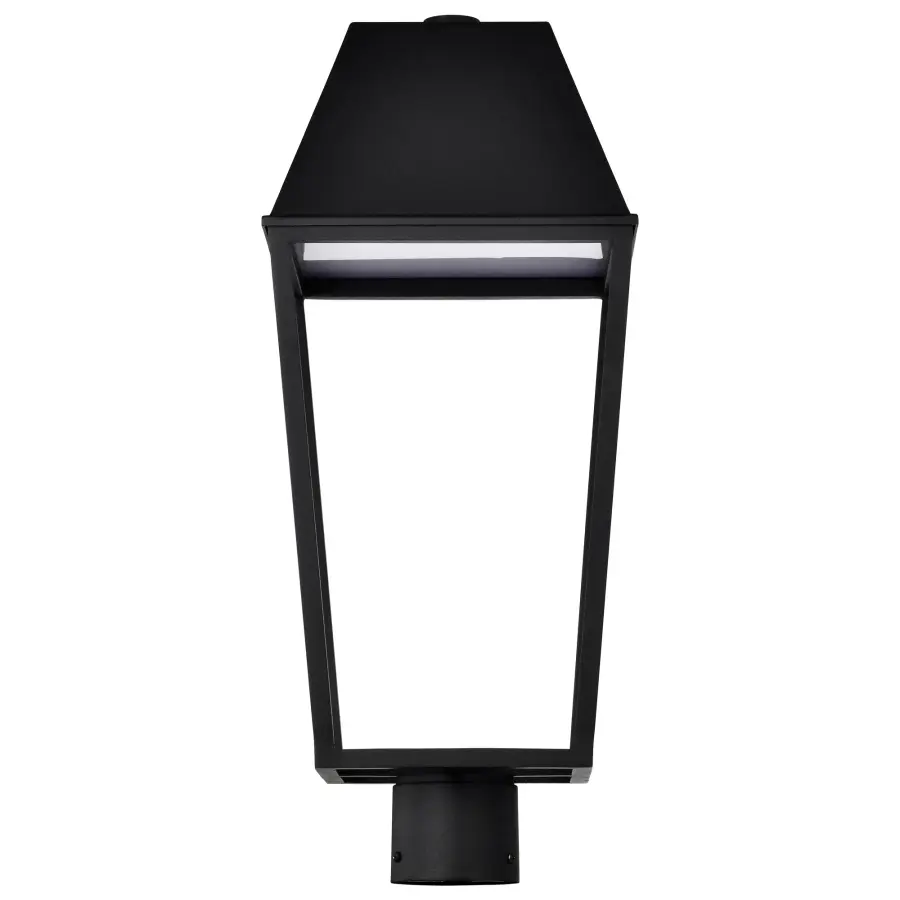 Colt LED Outdoor Post Lantern in Matte Black - Image 7
