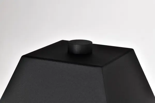 Colt LED Outdoor Post Lantern in Matte Black - Image 9
