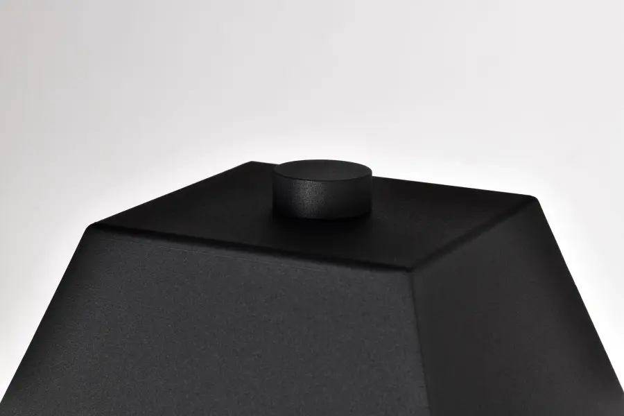 Colt LED Outdoor Post Lantern in Matte Black - Image 9