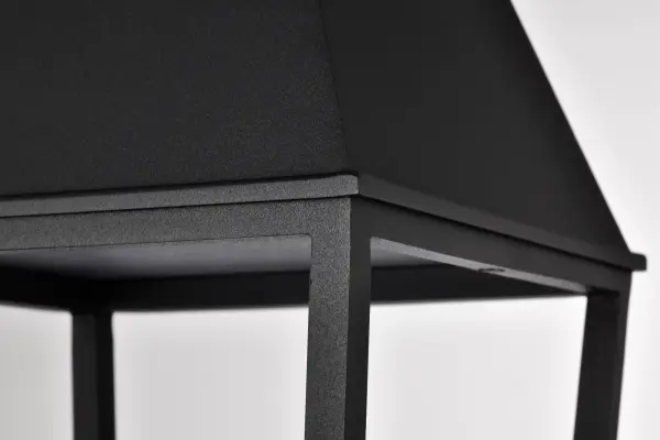 Colt LED Outdoor Post Lantern in Matte Black - Image 10