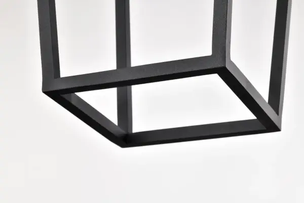 Colt LED Outdoor Hanging Pendant in Matte Black - Image 12
