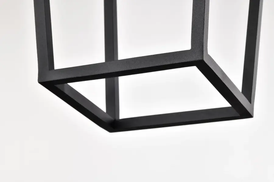 Colt LED Outdoor Hanging Pendant in Matte Black - Image 12