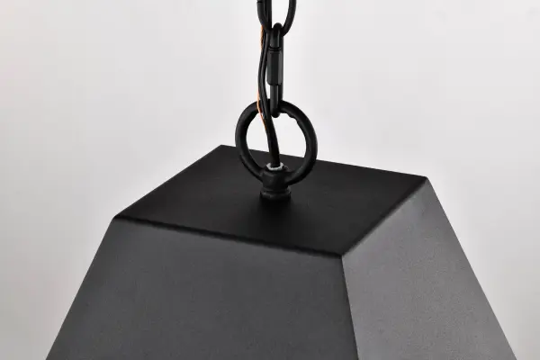 Colt LED Outdoor Hanging Pendant in Matte Black - Image 14