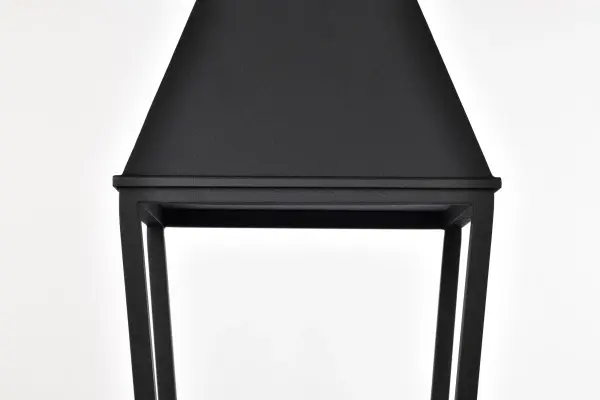 Colt LED Outdoor Hanging Pendant in Matte Black - Image 17