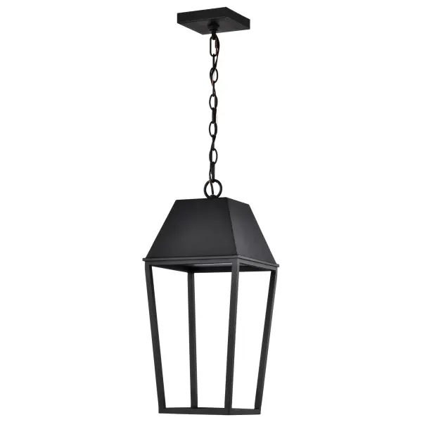 Colt LED Outdoor Hanging Pendant in Matte Black - Image 3