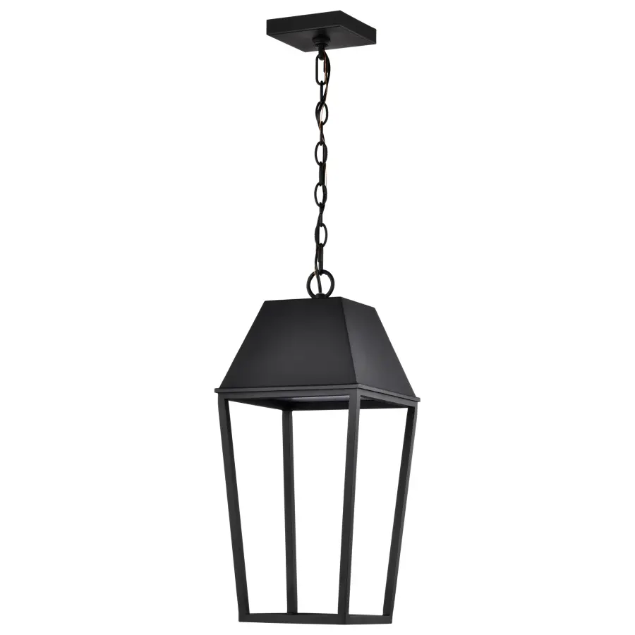 Colt LED Outdoor Hanging Pendant in Matte Black - Image 3