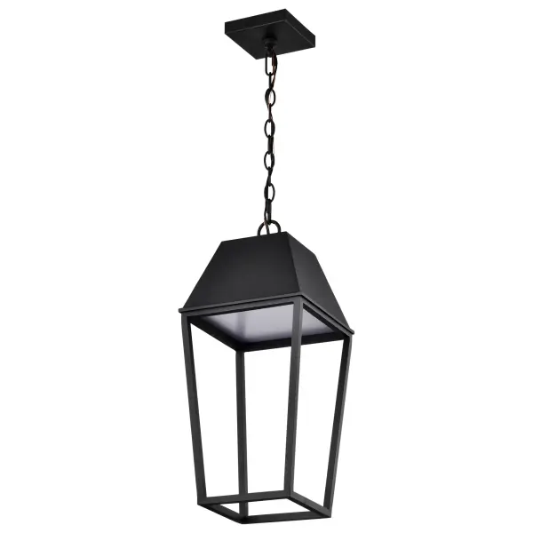 Colt LED Outdoor Hanging Pendant in Matte Black - Image 5