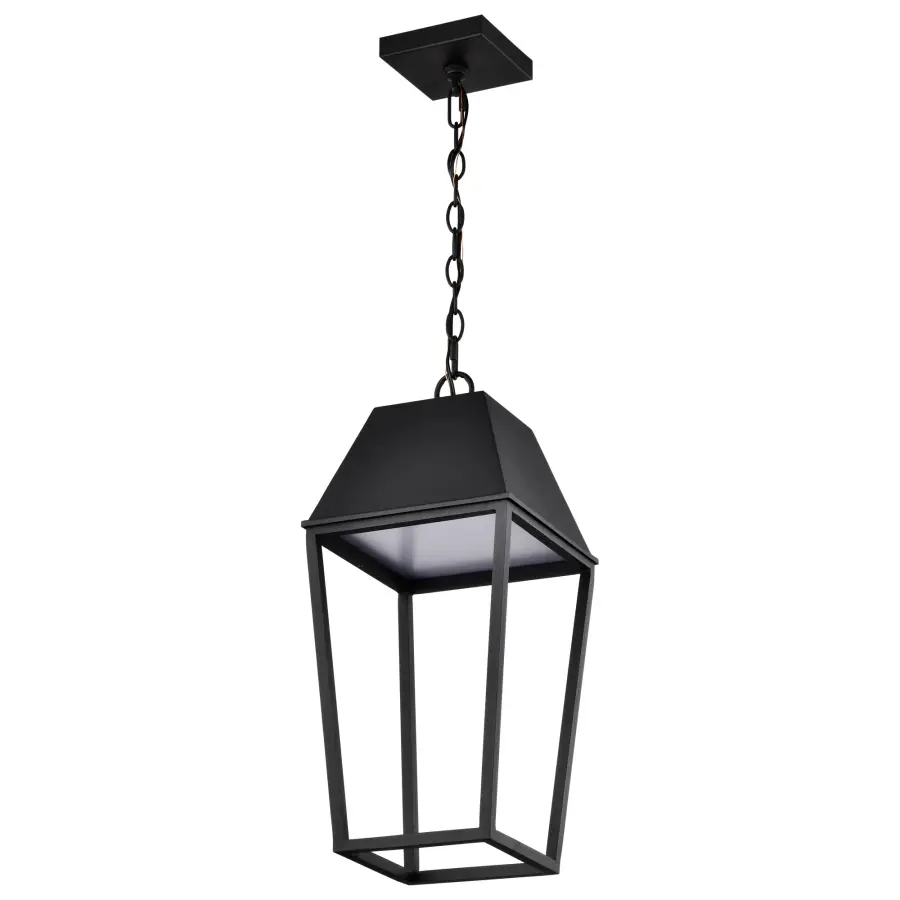 Colt LED Outdoor Hanging Pendant in Matte Black - Image 5