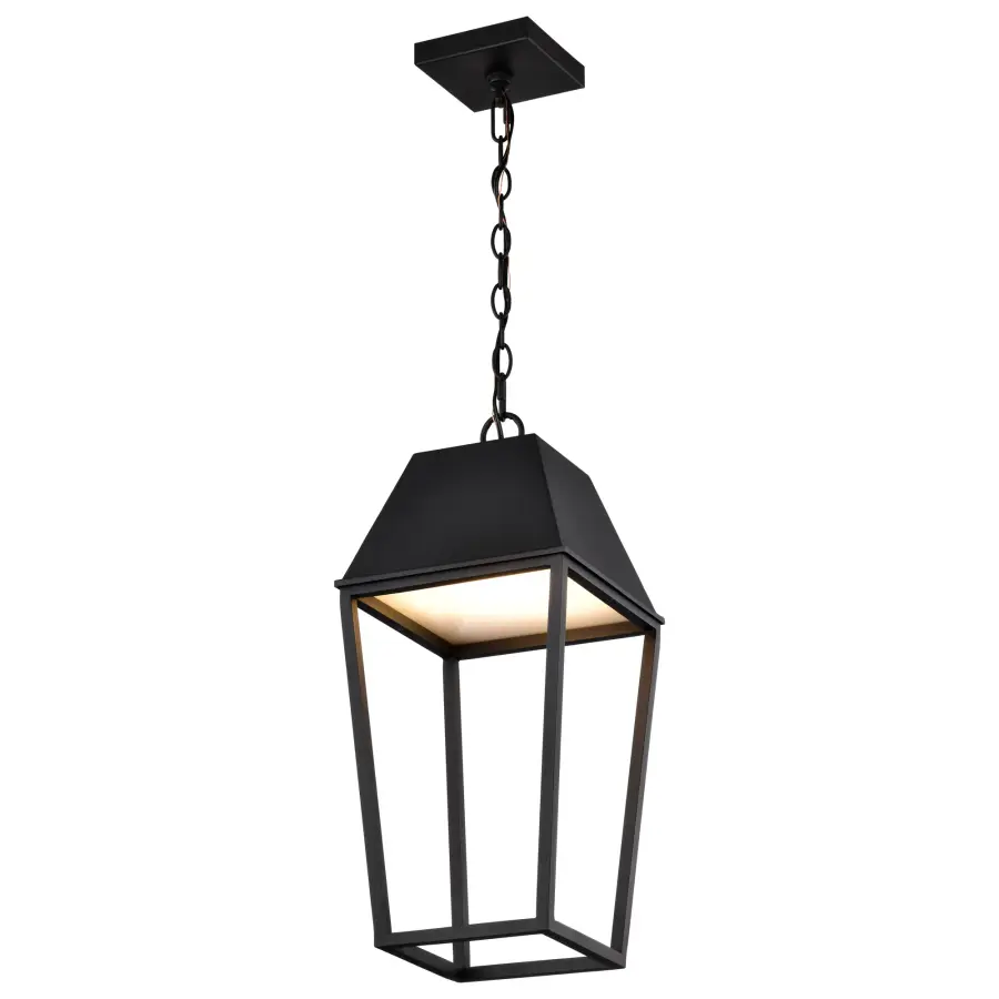 Colt LED Outdoor Hanging Pendant in Matte Black - Image 6