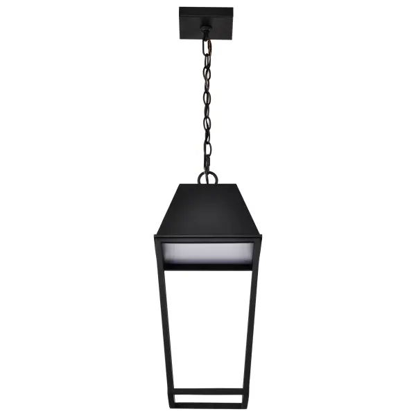 Colt LED Outdoor Hanging Pendant in Matte Black - Image 7