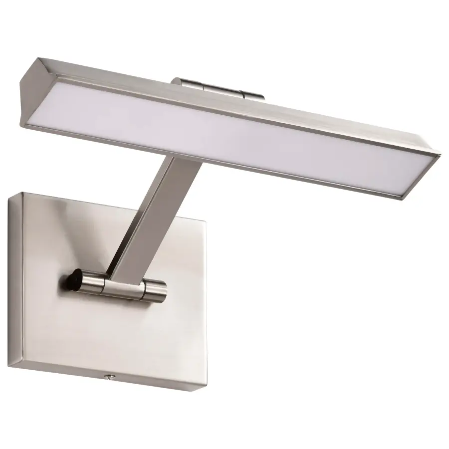 Hazel 1-Foot LED Picture Light - Brushed Nickel - Image 1