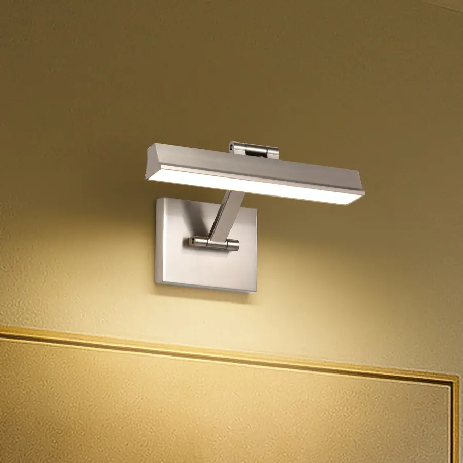 Hazel 1-Foot LED Picture Light - Brushed Nickel - Image 19