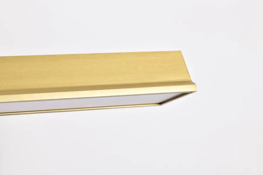 Hazel 1-Foot LED Picture Light in Vintage Brass - Image 16