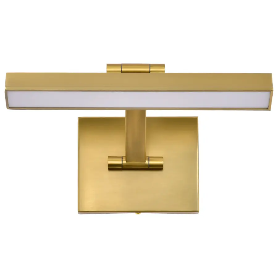Hazel 1-Foot LED Picture Light in Vintage Brass - Image 7