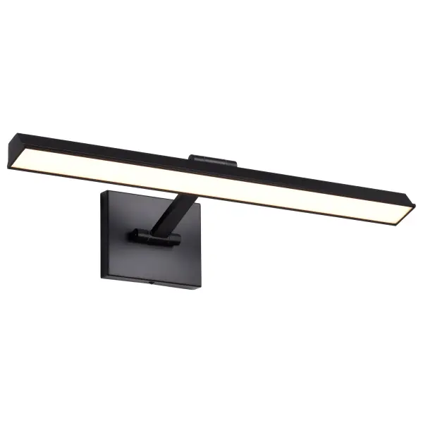 The Hazel Picture Light combines sophisticated design with practical functionality, featuring CCT selectable technology to customize lighting warmth. Its adjustable head and acrylic lens provide even illumination for artwork. - alternate view
