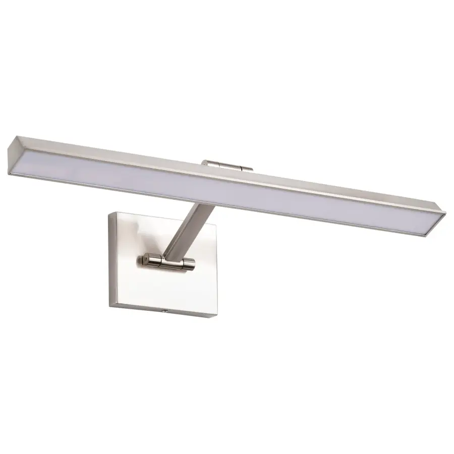 Hazel 2-Foot LED Picture Light - Brushed Nickel - Image 1