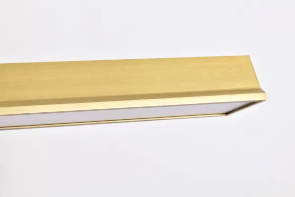 Hazel 2-Foot LED Picture Light in Vintage Brass - Image 16