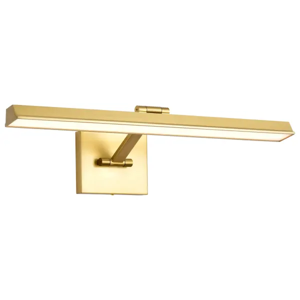 Hazel 2-Foot LED Picture Light in Vintage Brass - Image 4