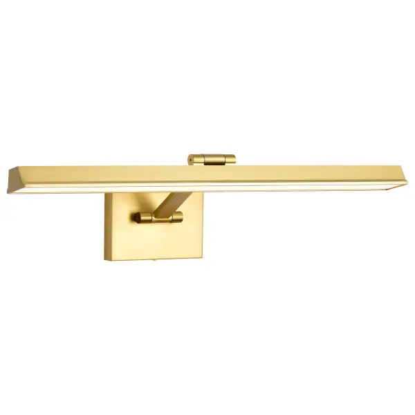 Hazel 2-Foot LED Picture Light in Vintage Brass - Image 6