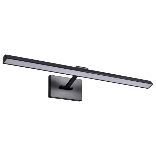 The Hazel Picture Light combines traditional design with modern LED technology, featuring CCT selectable lighting (warm to cool) and an adjustable head for optimal artwork illumination. The flat acrylic lens ensures even light distribution.