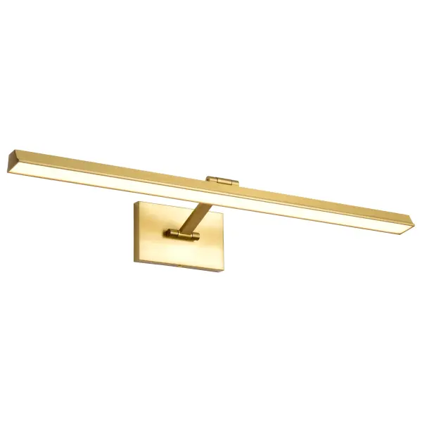 The Hazel Picture Light combines traditional elegance with modern LED technology. Its 3-foot length and adjustable head make it ideal for illuminating artwork and photographs, while the CCT selectable feature allows customization. - alternate view
