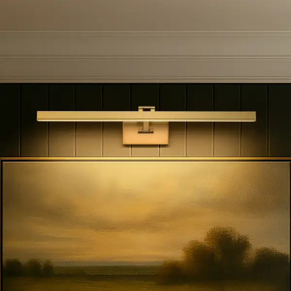 Hazel 3-Foot LED Picture Light in Vintage Brass - Image 20