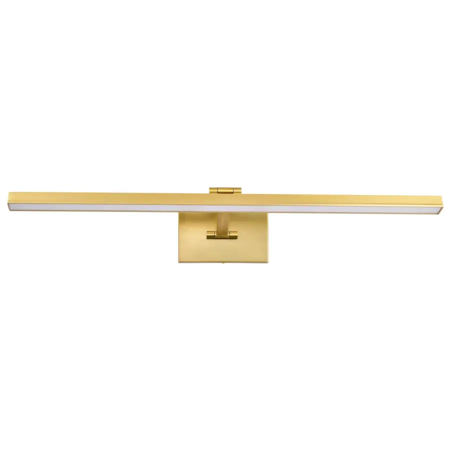 Hazel 3-Foot LED Picture Light in Vintage Brass - Image 7