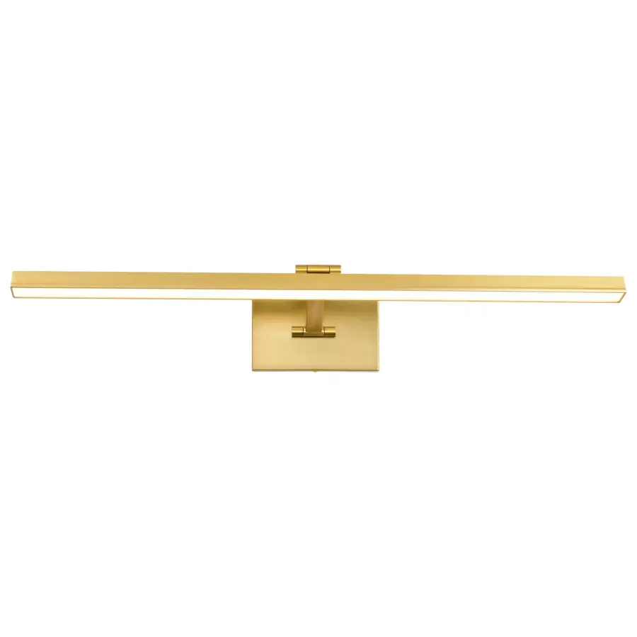 Hazel 3-Foot LED Picture Light in Vintage Brass - Image 8